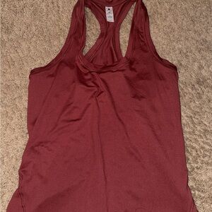 Yogalicious Burgundy Tank Top